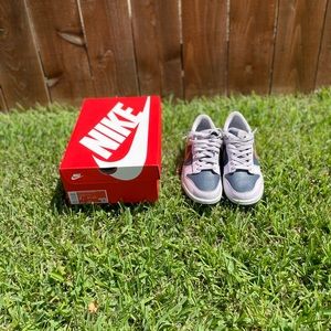 Nike dunk copper swoosh 7Y